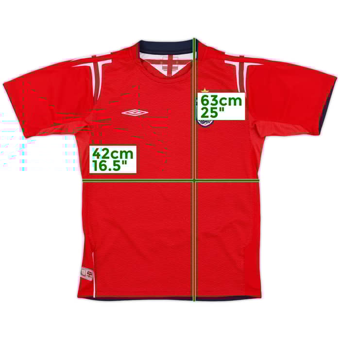 2004-06 England Away Shirt - 8/10 - (L.Boys)