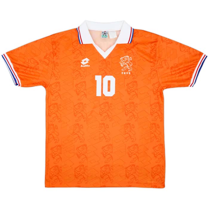 1994 Netherlands Home Shirt Bergkamp #10 - 9/10 - (XL)
