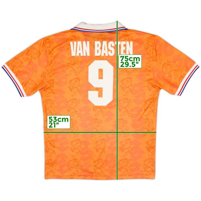 1994 Netherlands Home Shirt Van Basten #9 - 9/10 - (L)