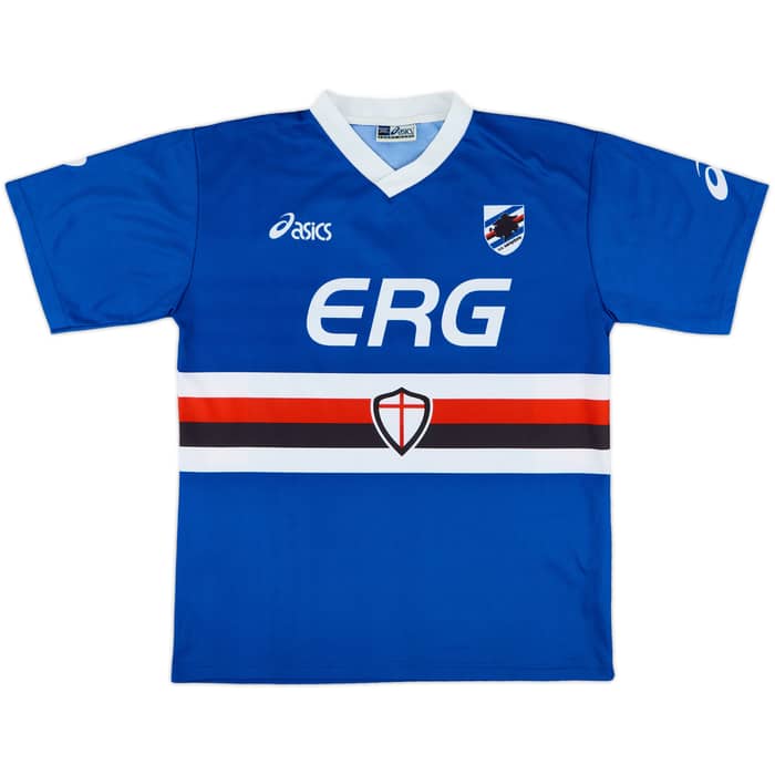 2002-03 Sampdoria Basic Home Shirt - 9/10 - (L)
