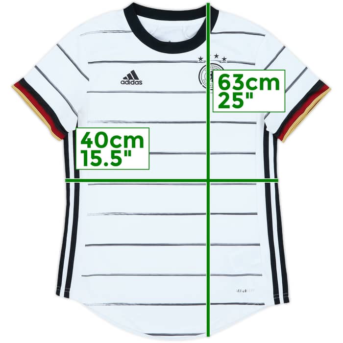 2020-21 Germany Home Shirt - 8/10 - (Women's XS)
