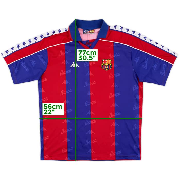 1992-95 Barcelona Home Shirt - 9/10 - (L)