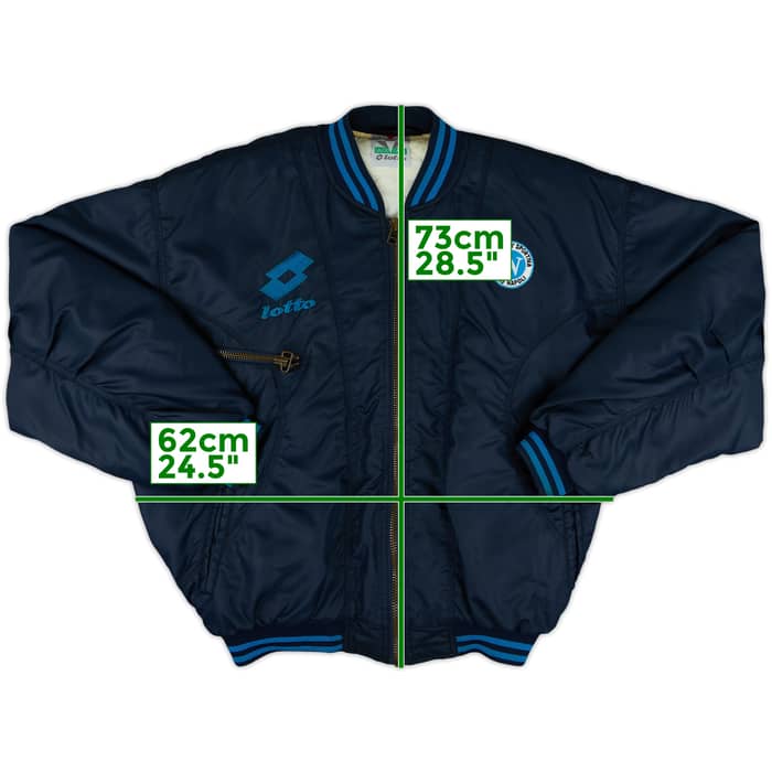 1996-97 Napoli Lotto Bomber Jacket - 9/10 - (XXL)