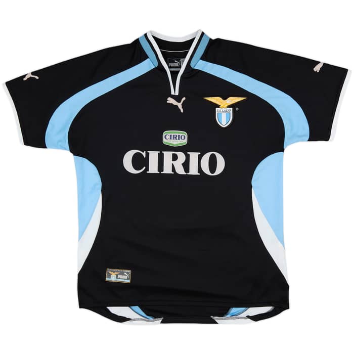 1999-00 Lazio Away Shirt Mancini #10 - 8/10 - (L)