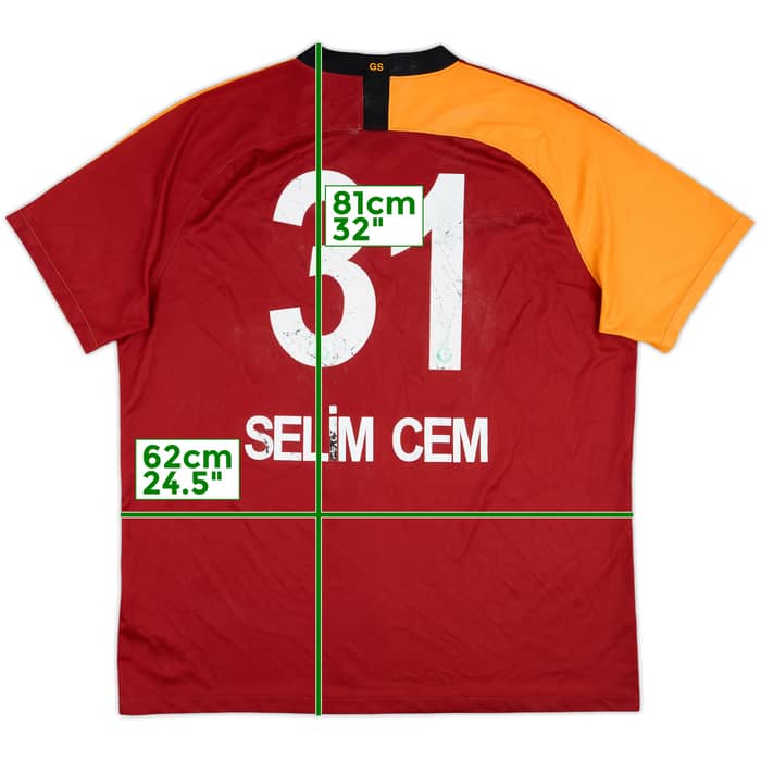 2019-20 Galatasaray Home Shirt Selim Cem #31 - 5/10 - (XXL)