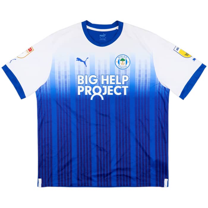 2022-23 Wigan Home Shirt Smith #36 - 7/10 - (XXL)
