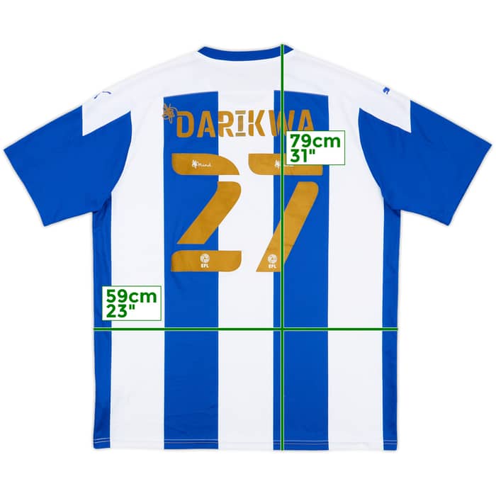 2021-22 Wigan Home Shirt Darikwa #27 - 6/10 - (XXL)
