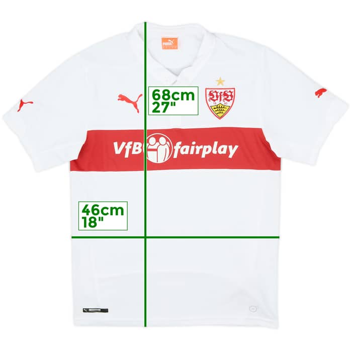 2014-15 Stuttgart Home Shirt - 10/10 - (S)