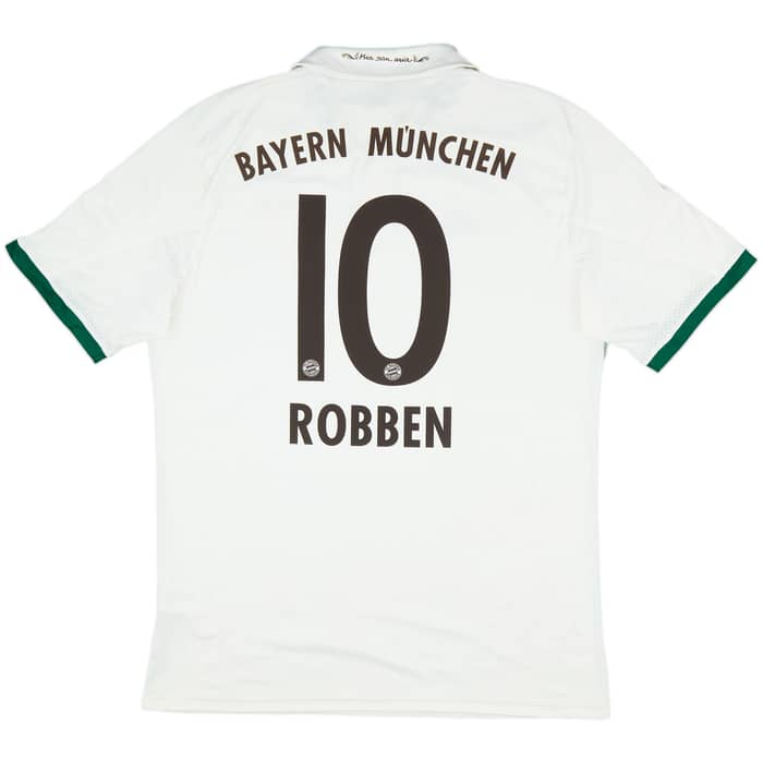 2013-14 Bayern Munich Away Shirt Robben #10 - 7/10 - (XL)