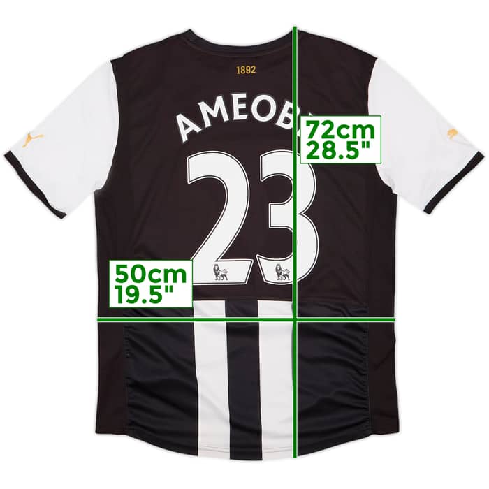 2011 Newcastle Home Shirt Ameobi #23 - 7/10 - (M)