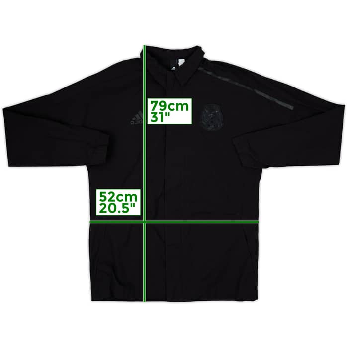 2017-18 Mexico adidas Coach Track Jacket - 8/10 - (S)