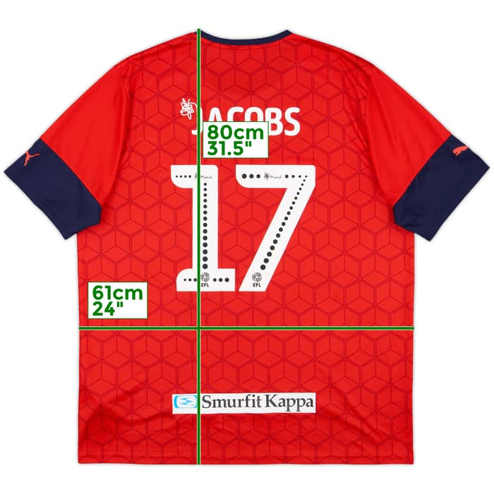2019-21 Wigan Away Shirt Jacobs #17 - 10/10 - (XXL)