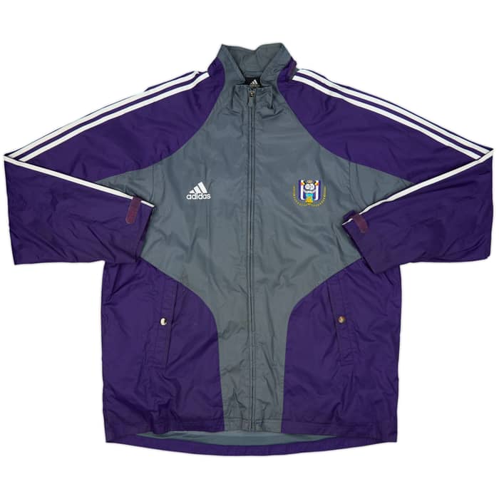 2004-05 Anderlecht adidas Track Jacket - 8/10 - (XL)
