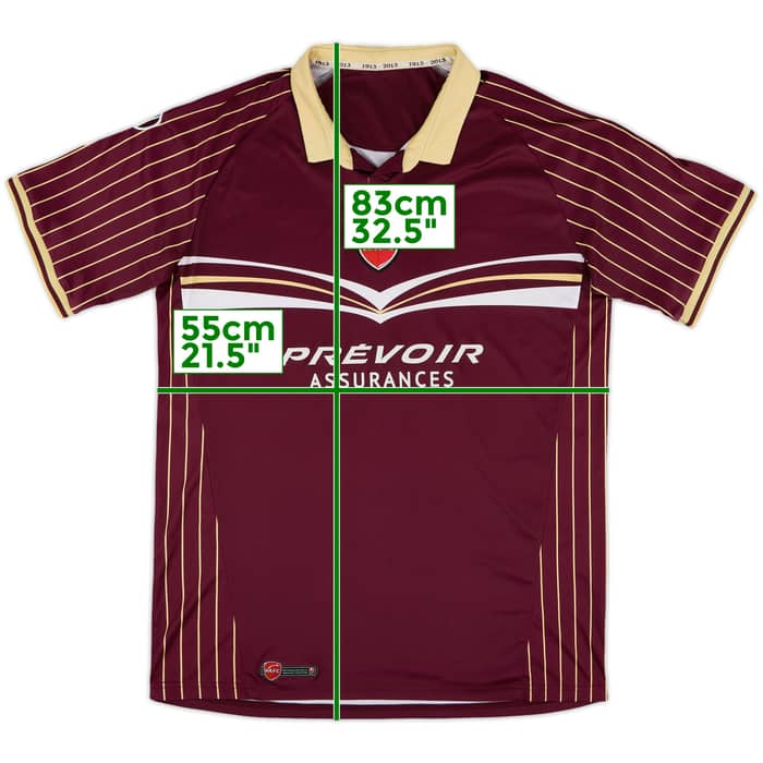 2012-13 Valenciennes Away Shirt - 7/10 - (L)