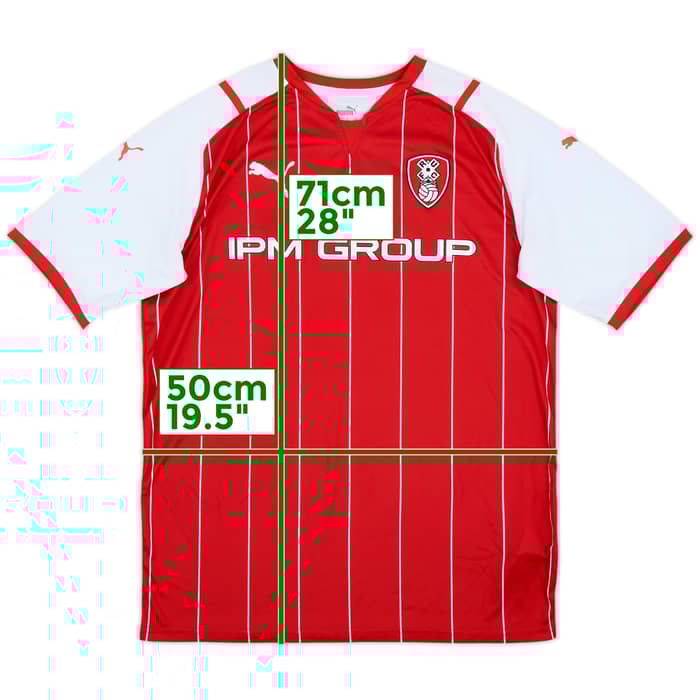 2020-21 Rotherham United Home Shirt - 7/10 - (L)