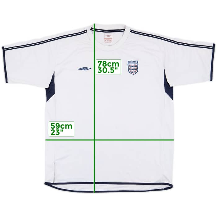 2001-02 England Umbro Training Shirt - 5/10 - (XL)