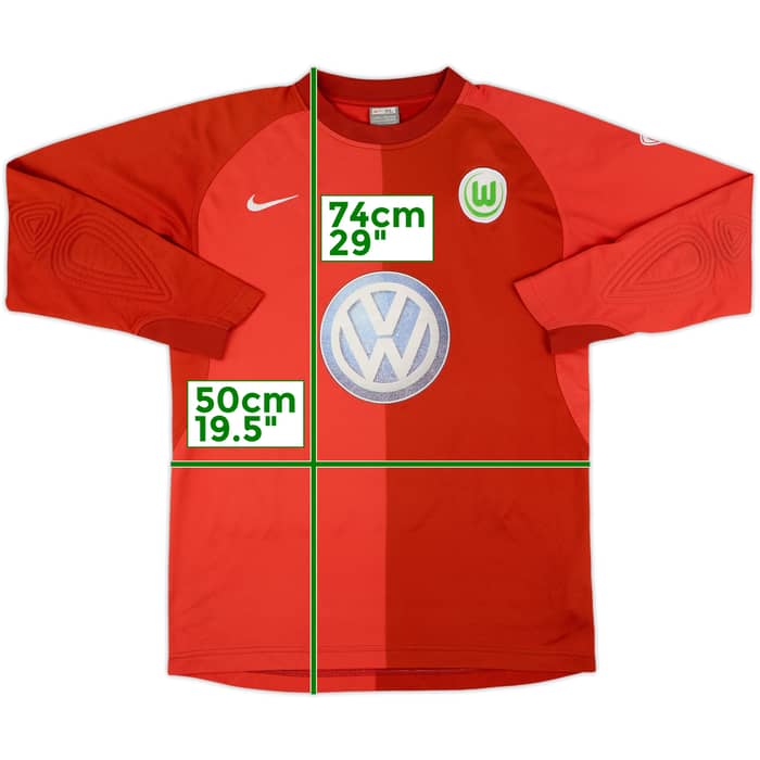 2007-08 Wolfsburg GK Shirt - 6/10 - (XL.Boys)