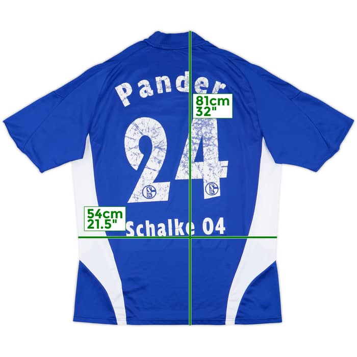 2008-10 Schalke Home Shirt Pander #24 - 4/10 - (L)