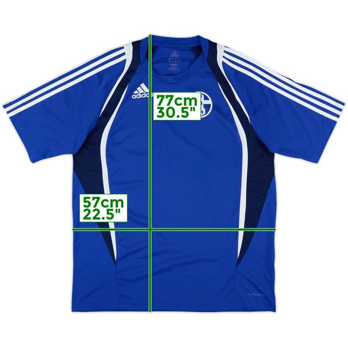 2009-10 Schalke adidas Training Shirt - 8/10 - (L)
