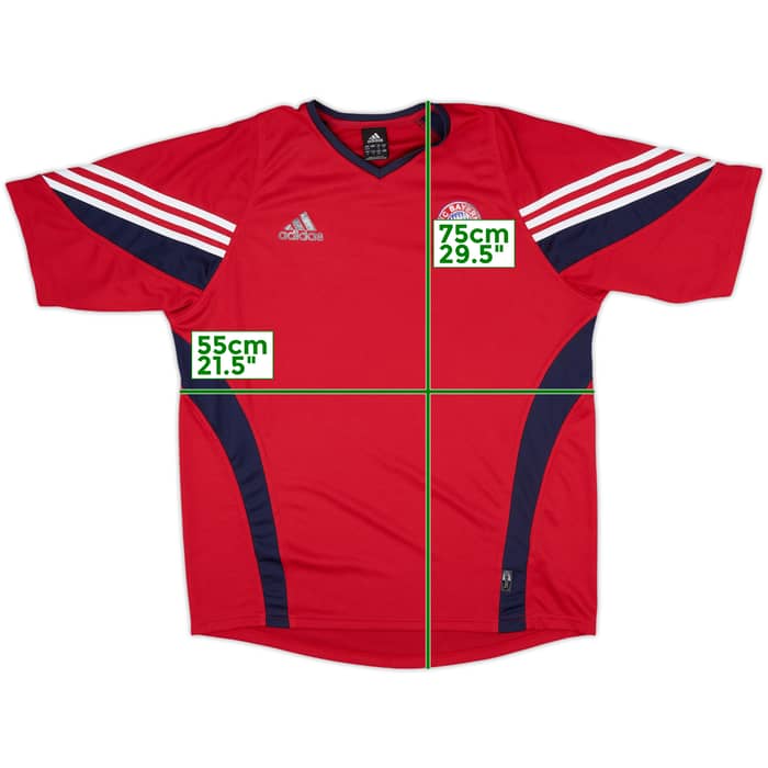 2003-04 Bayern Munich adidas Training Shirt - 4/10 - (L)