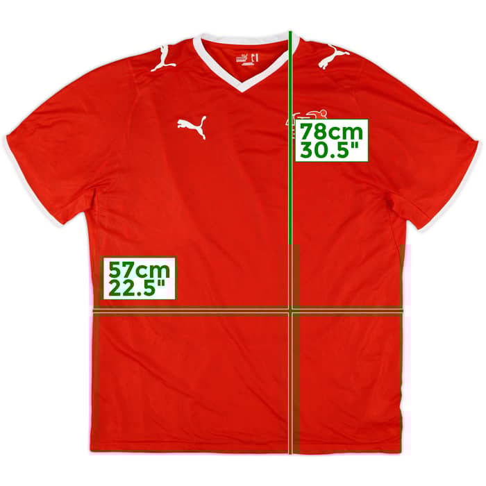 2008-10 Switzerland Home Shirt - 10/10 - (XL)