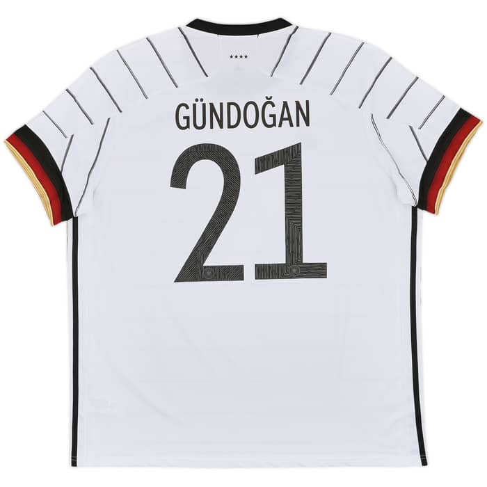 2020-21 Germany Home Shirt Gundogan #21 - 10/10 - (XXL)