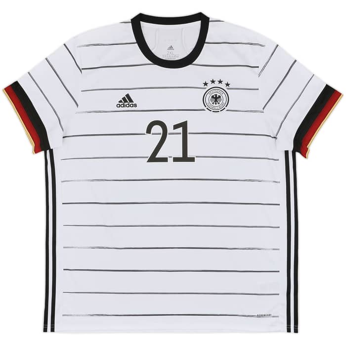 2020-21 Germany Home Shirt Gundogan #21 - 10/10 - (XXL)