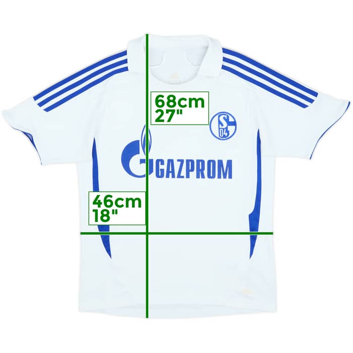 2007-08 Schalke Away Shirt - 5/10 - (L.Boys)