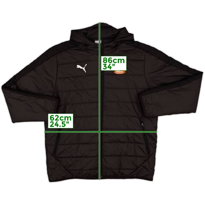 2018-19 Swindon Puma Padded Bench Coat - 8/10 - (L)