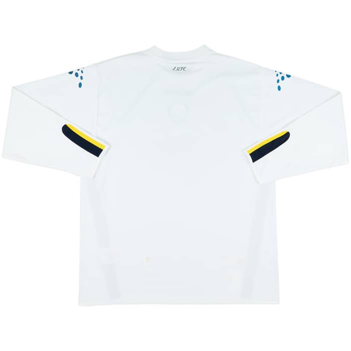 2004-05 Leeds United Home L/S Shirt - 6/10 - (XL)