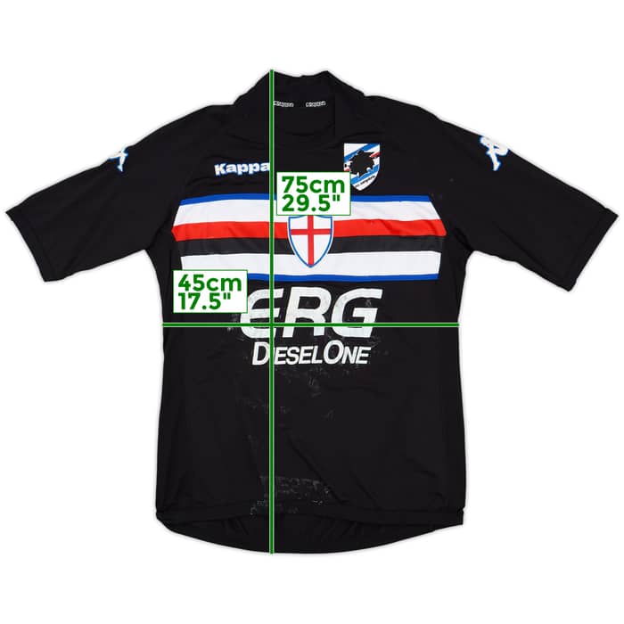 2007-08 Sampdoria Third Shirt - 5/10 - (XL)