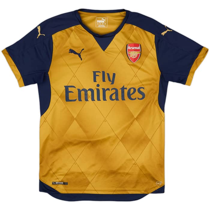 2015-16 Arsenal Away Shirt Arteta #8 - 7/10 - (S)