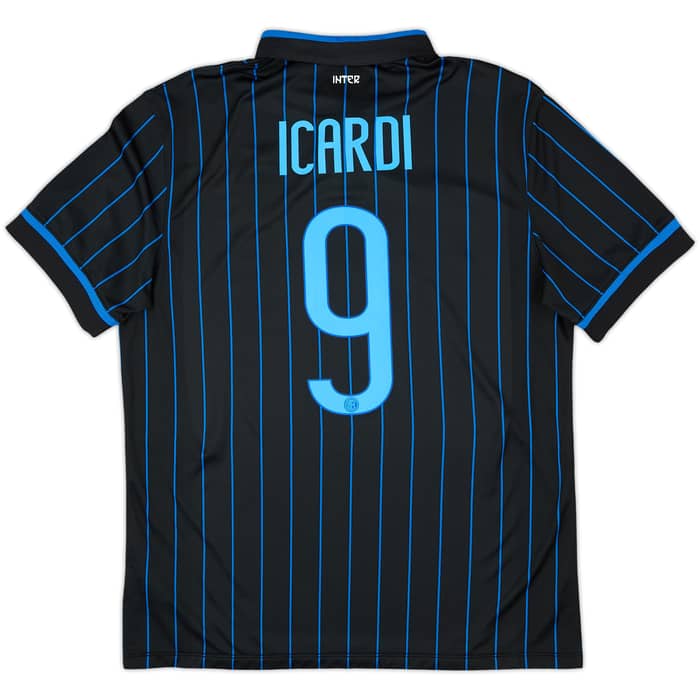 2014-15 Inter Milan Home Shirt Icardi #9 - 6/10 - (L)