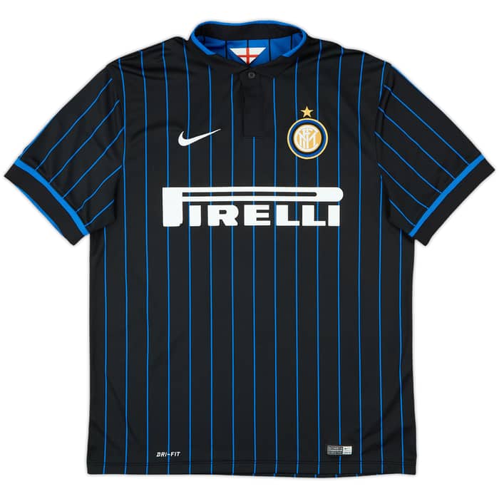 2014-15 Inter Milan Home Shirt Icardi #9 - 6/10 - (L)