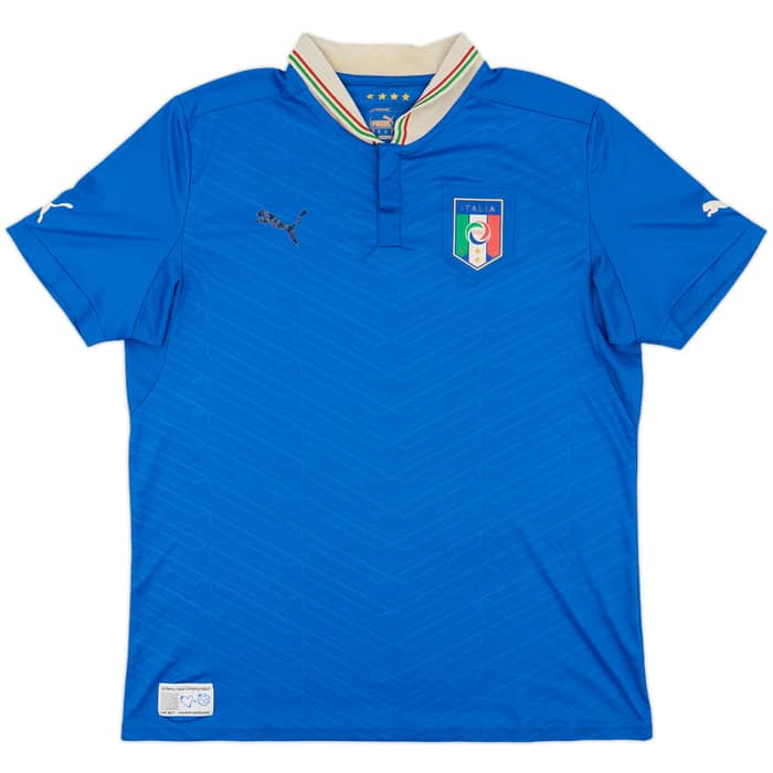 2012-13 Italy Home Shirt - 4/10 - (XL)