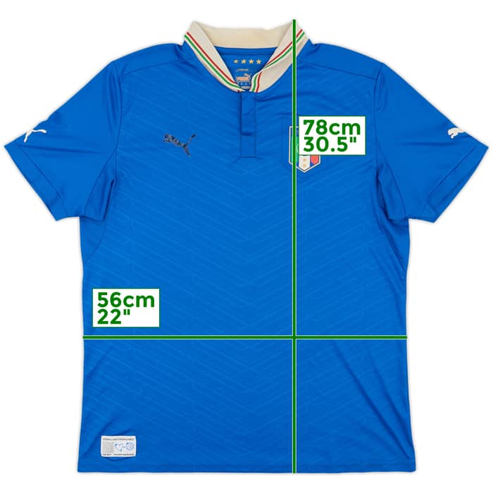 2012-13 Italy Home Shirt - 4/10 - (XL)