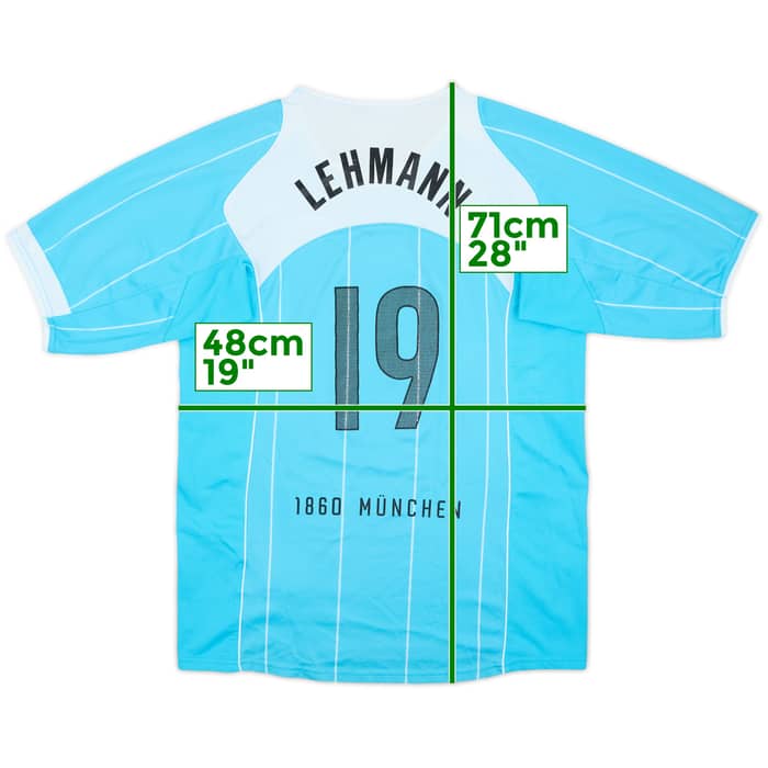 2004-05 1860 Munich Home Shirt Lehmann #19 - 6/10 - (S)