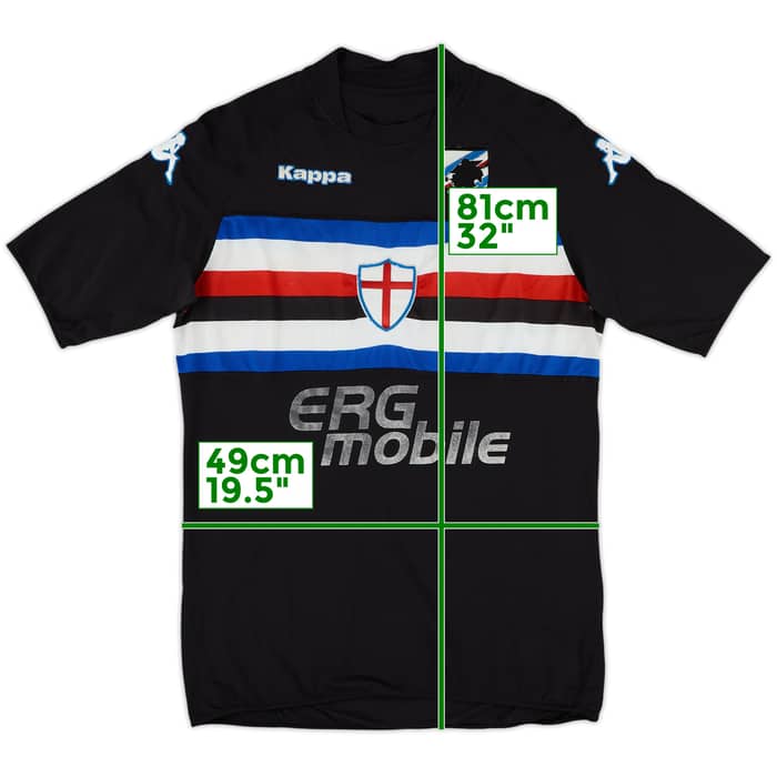 2009-10 Sampdoria Third Shirt #10 - 4/10 - (L)
