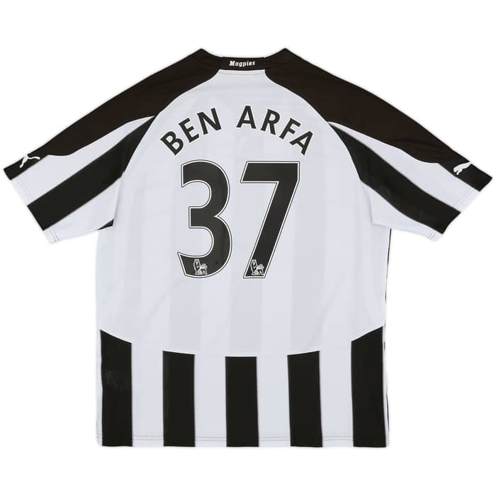 2010-11 Newcastle Home Shirt Ben Arfa #37 - 9/10 - (L)