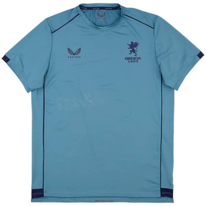 2022-23 Genoa Castore Travel Tee - 5/10 - (L)
