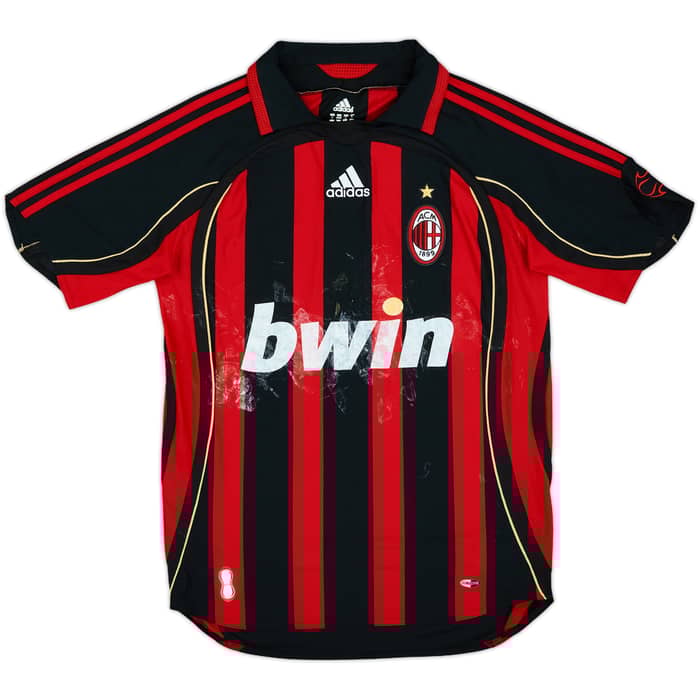 2006-07 AC Milan Home Shirt - 3/10 - (S)