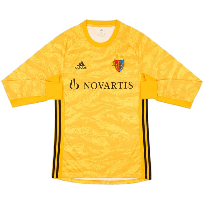 2019-20 FC Basel GK Shirt - 9/10 - (S)