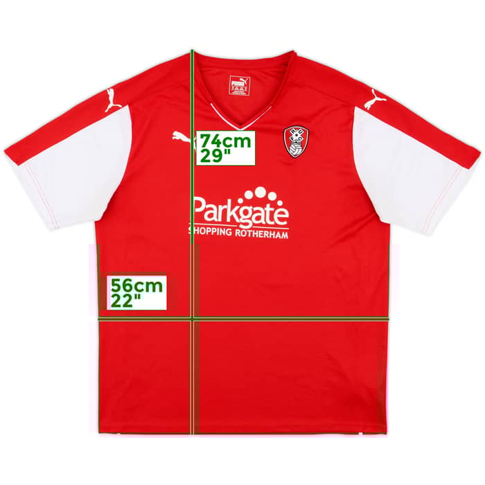 2015-16 Rotherham United Home Shirt - 6/10 - (XL)