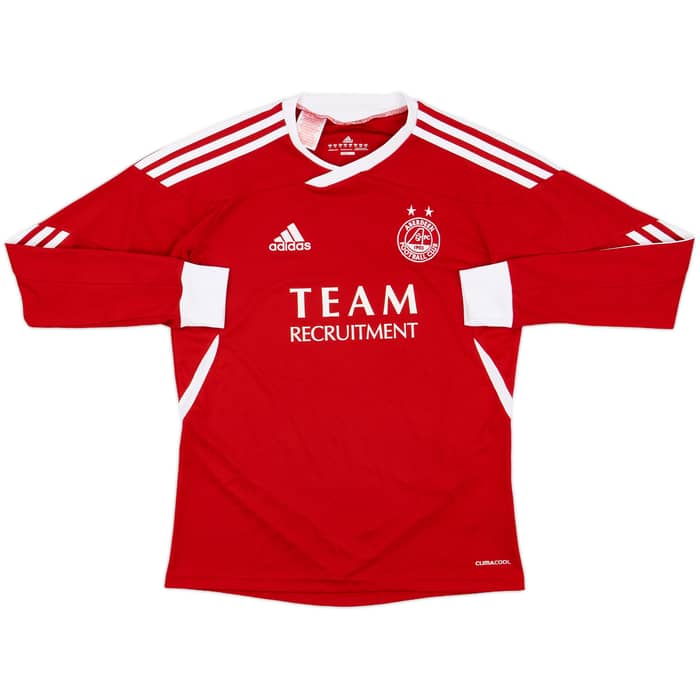 2011-12 Aberdeen Home L/S Shirt - 8/10 - (XS)