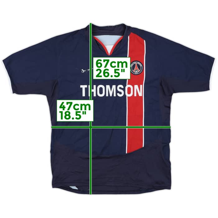 2003-04 Paris Saint-Germain Home Shirt - 4/10 - (L.Boys)