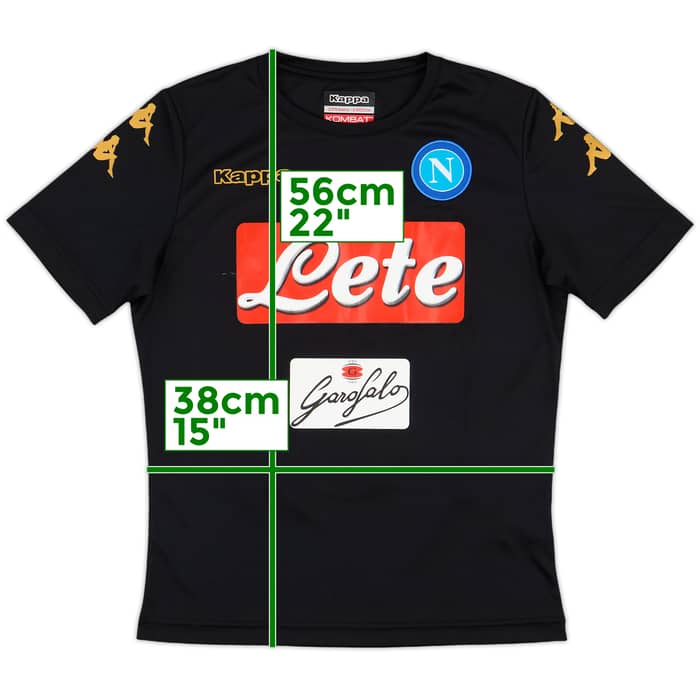 2016-17 Napoli Third Shirt - 8/10 - (S.Boys)