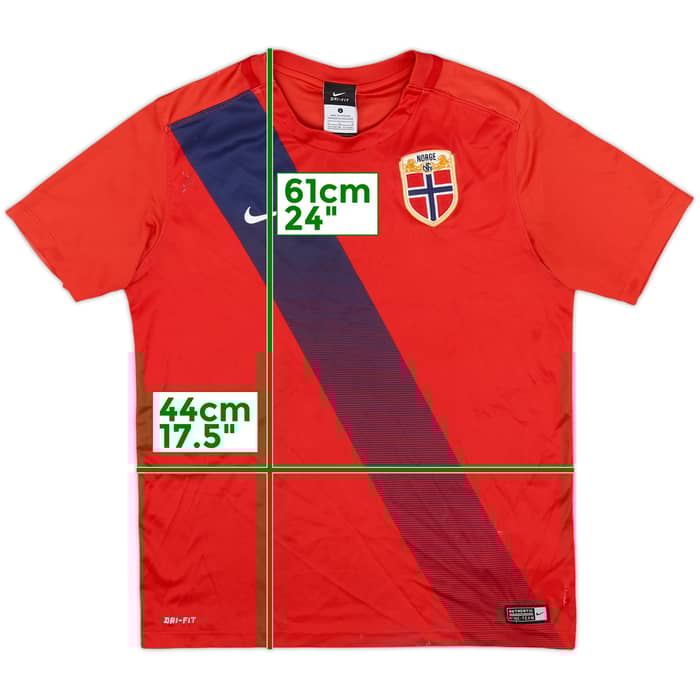 2015-16 Norway Home Shirt - 7/10 - (L.Boys)