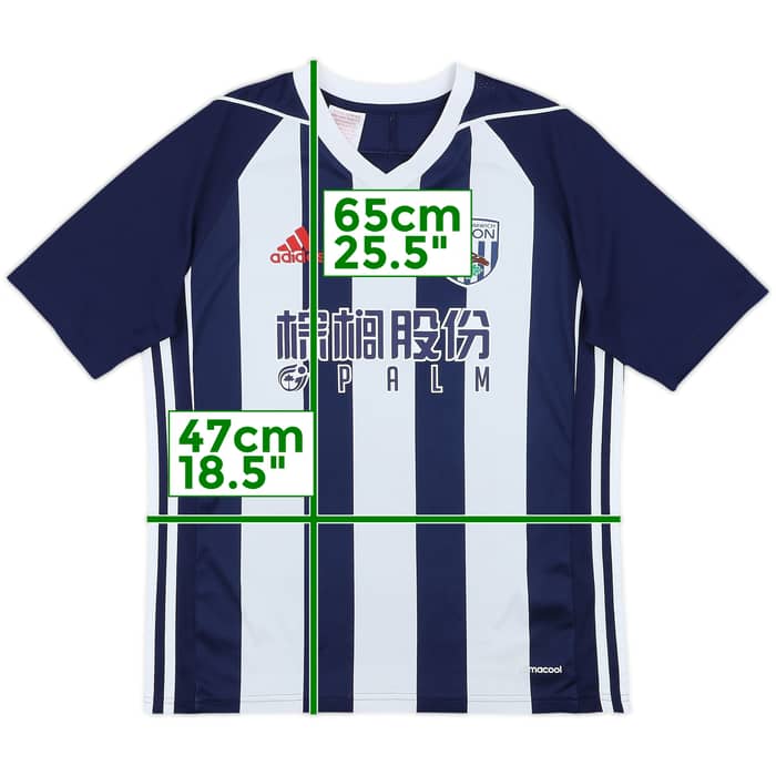 2017-18 West Brom Home Shirt - 9/10 - (L.Boys)