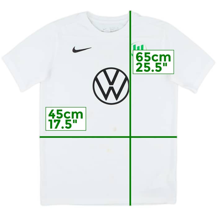 2020-21 Wolfburg Nike Training Shirt - 5/10 - (XL.Boys)