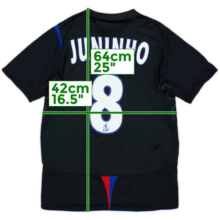 2005-06 Lyon European Shirt Juninho #8 - 6/10 - (L.Boys)